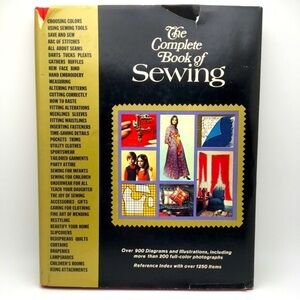 Vintage 1972 Complete Sewing Book Hardback